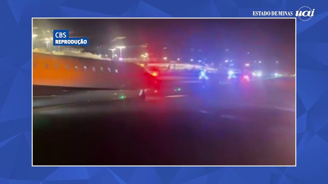 Aviões da Delta colidem em taxiamento em aeroporto nos EUA