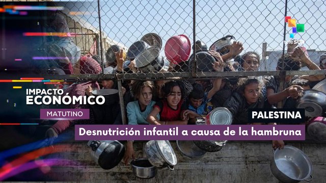 Palestina | Desnutrición infantil a causa de la hambruna