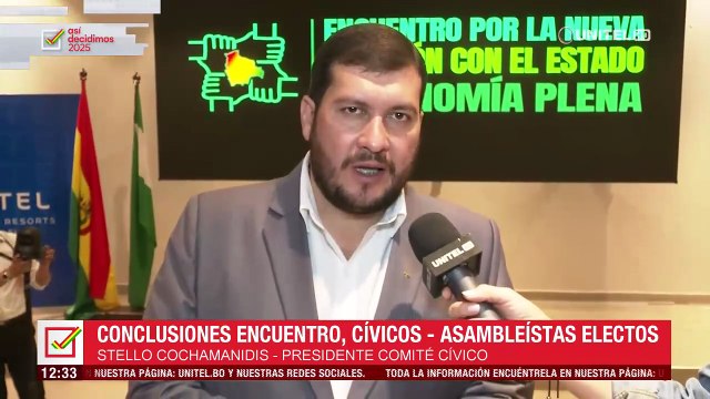 Parlamentarios cruceños y Comité cívico marcan el trazo para fortalecer la autonomía