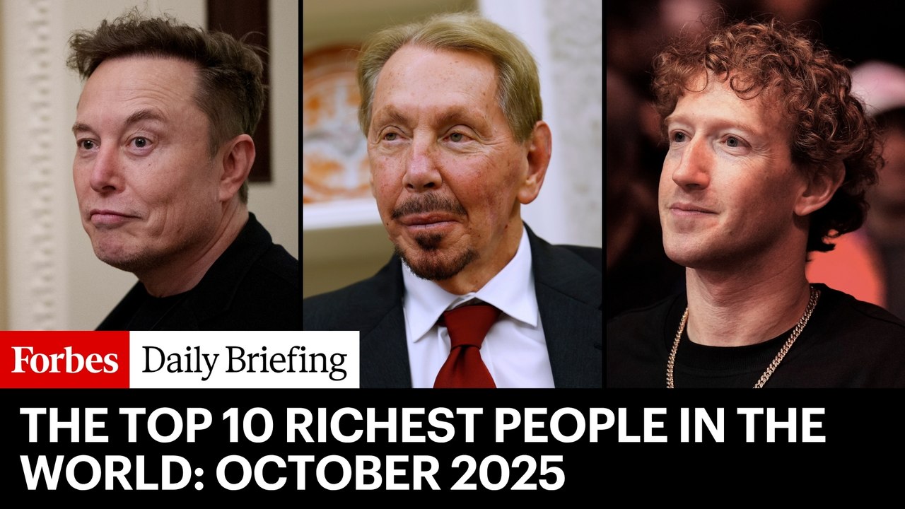 The Top 10 Richest People In The World | October 2025