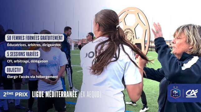 2ème prix Ligues - Toutes Foot 2025 - Ligue Méditerranée