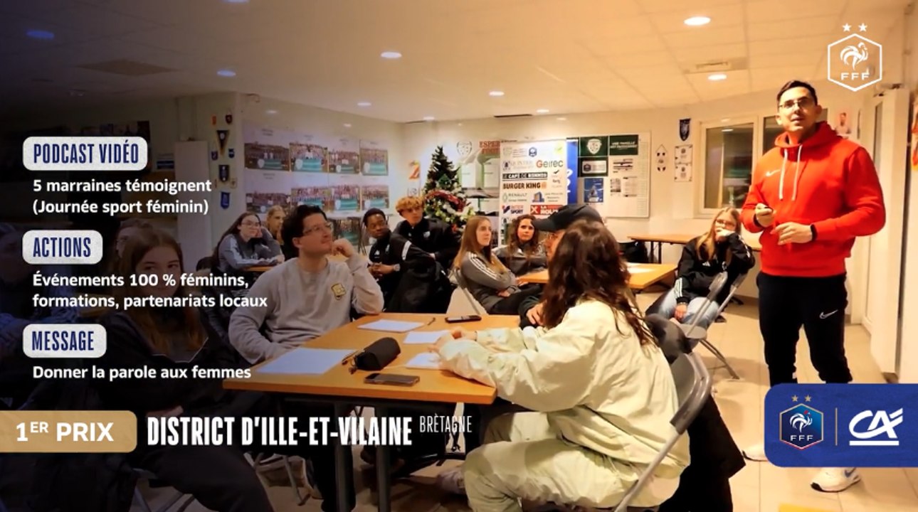 1er prix Districts - Toutes Foot 2025 - District Ille et Vilaine