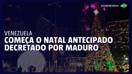 Começa o Natal antecipado na Venezuela, decretado por Maduro