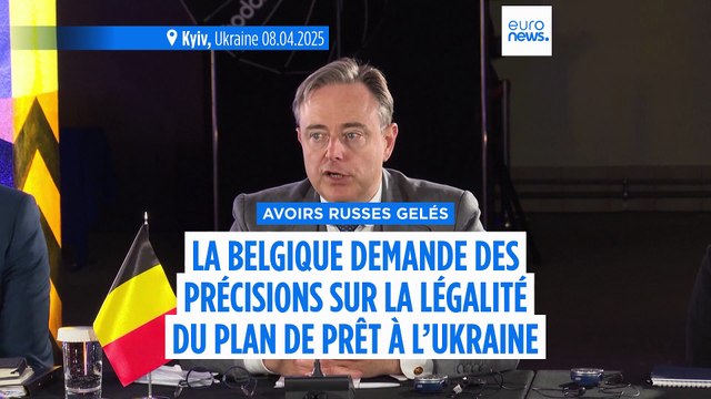 Le Premier ministre belge exige des réponses sur l'utilisation des avoirs russes gelés