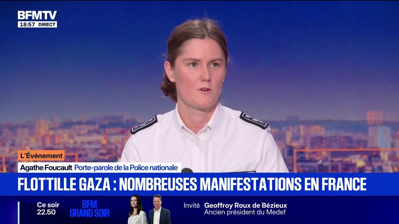 "L'attention est toujours portée avec un soin particulier sur les lieux de cultes, et en particulier les lieux de cultes juifs", souligne Agathe Foucault, porte-parole de la Police nationale