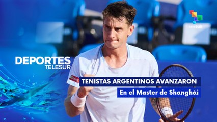 Tenistas argentinos avanzaron en el Master de Shanghái