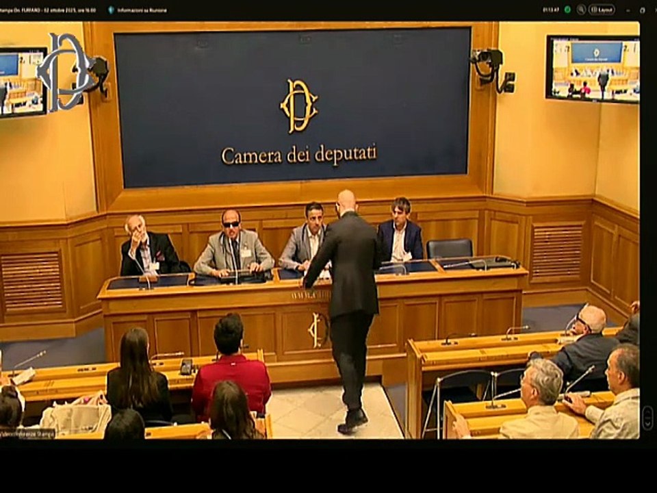 Roma - ​Conferenza voto elettronico ciechi - Conferenza stampa di Marco Furfaro. (02.10.25)