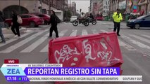Reportan registro sin tapa en la Av. Balderas | Noticias con Francisco Zea
