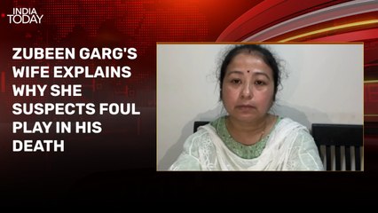 Zubeen Garg's wife says he was forcefully taken to water