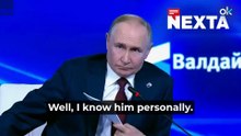 Sorprendente revelación de Putin: “Pasé una noche en casa de Blair y tomamos café en pijama por la mañana”