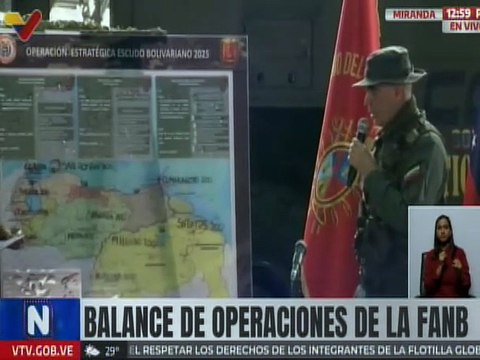 Vpdte. Sec. Padrino López: Más de 60 tonelada de drogas se ha incautado en lo que va de año