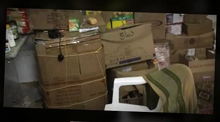 بالصور: التجارة تضبط مواد غذائية فاسدة بمنزل عمالة في عقلة الصقور