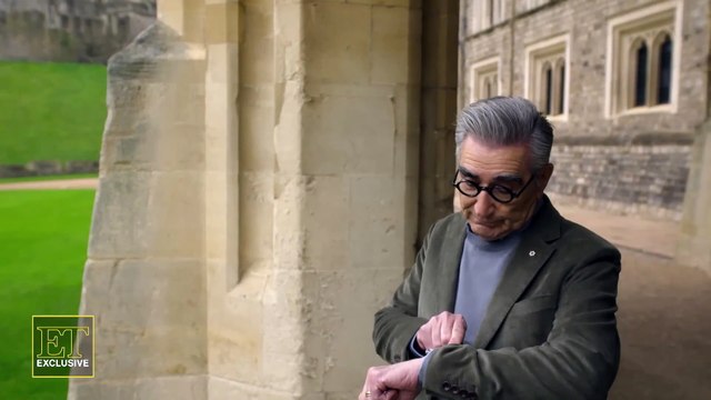 Prince William STUNS Eugene Levy by Showing Up on a SCOOTER! (Exclusive)