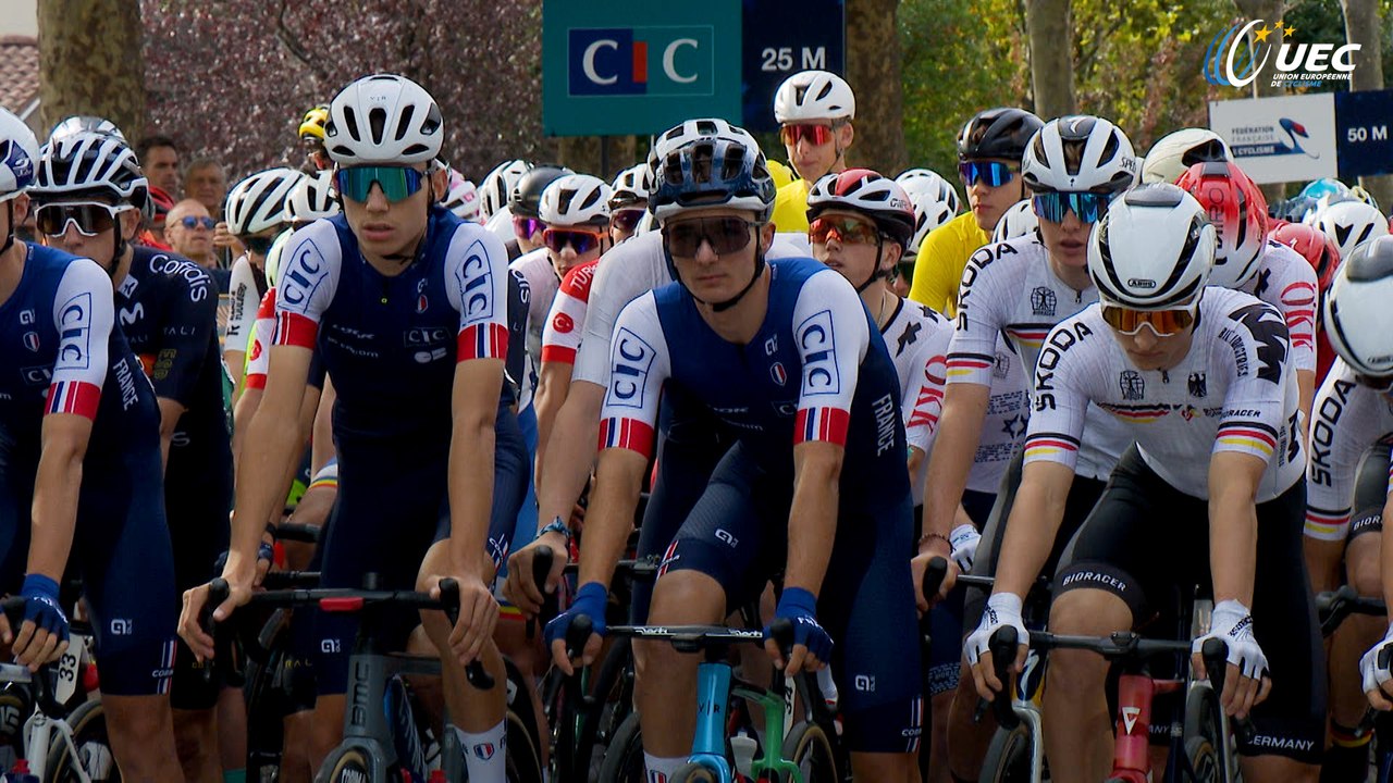 #EuroRoad25 | highlights Road Race Men Juniors