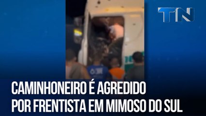 Caminhoneiro é agredido por frentista em Mimoso do Sul