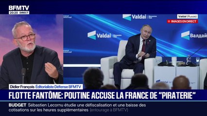 Vladimir Poutine qualifie de "piraterie" l'interception du pétrolier de la flotte fantôme russe au large de Saint-Nazaire