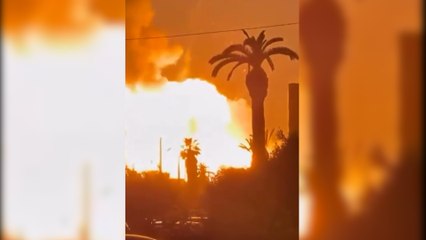 La protestas incendian Marruecos