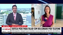 Defesa de Bolsonaro pede a Moraes liberação de contatos com advogados | TEMPO REAL