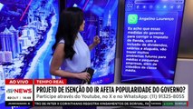 HADDAD ELOGIA APROVAÇÃO DE ISENÇÃO DO IR/ CRESCE NÚMERO DE MORTOS POR METANOL| TEMPO REAL - 02/10/25