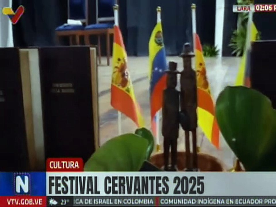 Festival Cervantes engalana al estado Lara con diversas actividades culturales