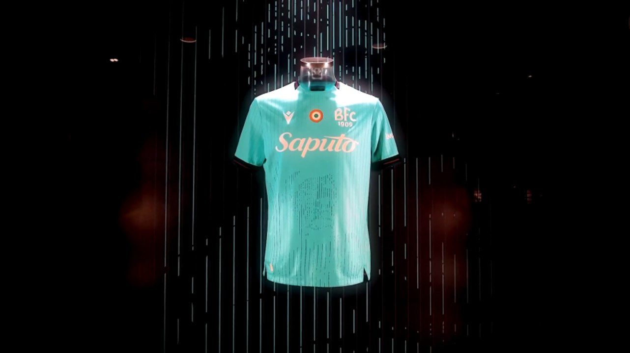 Bologna, annunciata la terza maglia ispirata al Nettuno