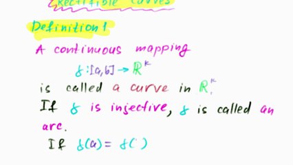 Dan Herbatschek - Rectifiable Curves