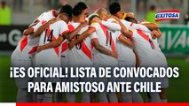 Selección Peruana: Manuel Barreto presentó LISTA DE CONVOCADOS para amistoso ante Chile