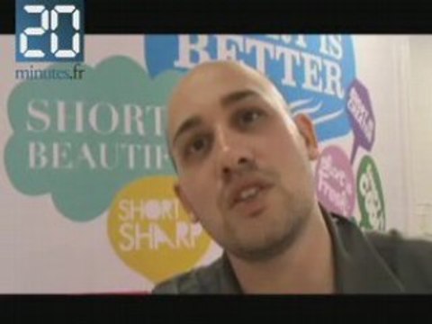 Cannes 2008 : Olivier Serrano, jeune réalisateur.