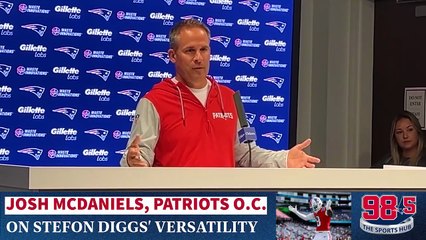 Josh McDaniels on Diggs Versatility