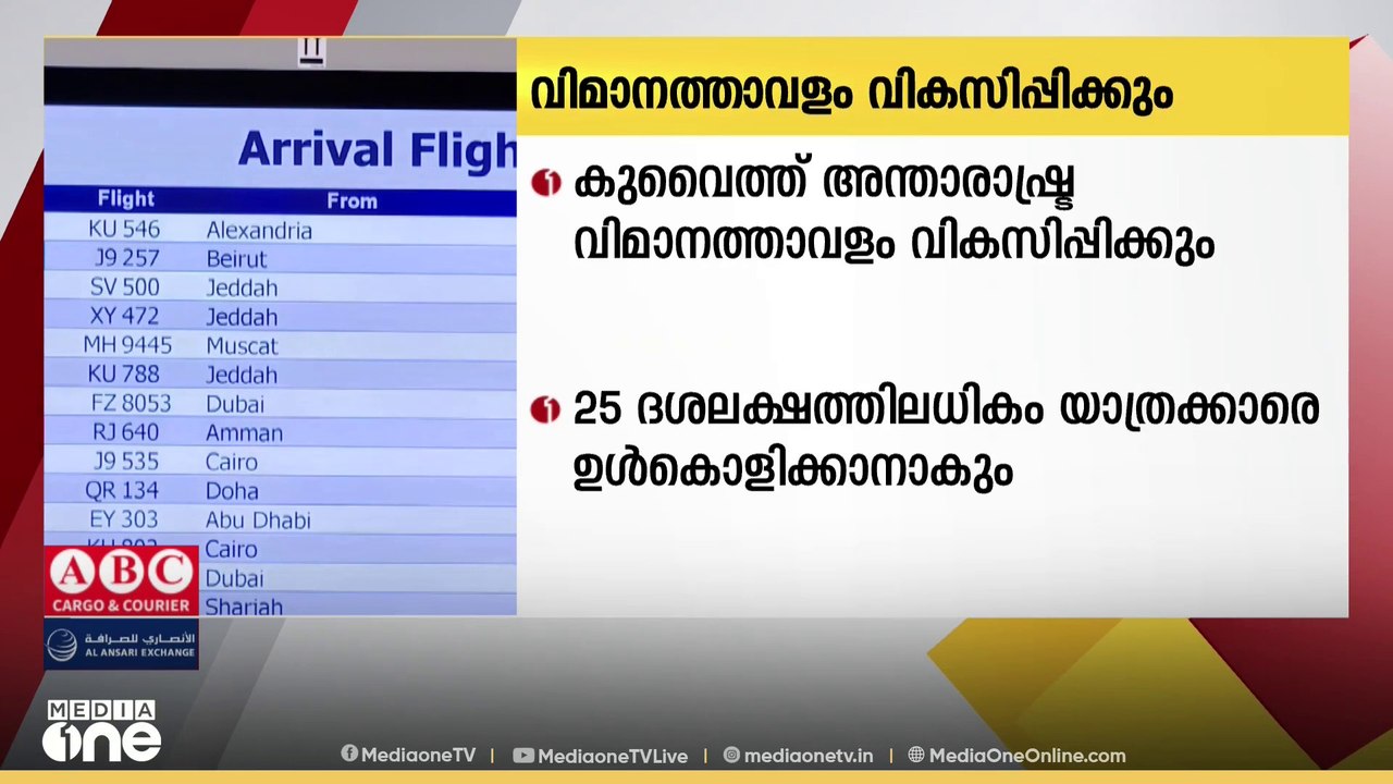 കുവൈത്ത് അന്താരാഷ്ട്ര വിമാനത്താവളം വികസിപ്പിക്കും