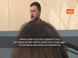 Zelensky: Ho parlato di armi a lungo raggio con Trump, tutto dipende da lui