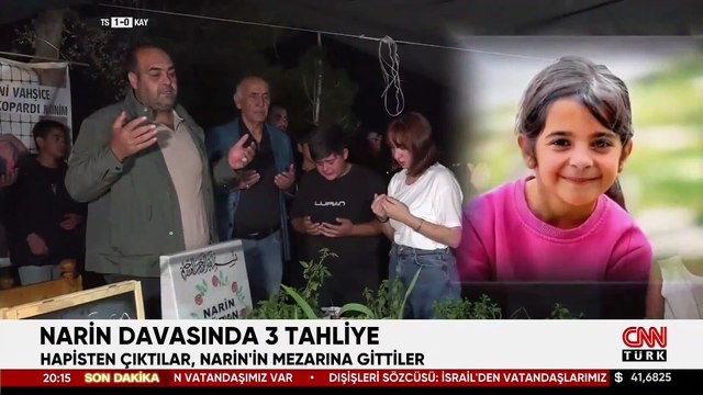 Narin Güran cinayeti davasında 3 tahliye