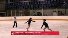 STAR 2 Group 6 Free Program - Rink 1 - 2025 BC/YT Section Super Series Autumn Leaves