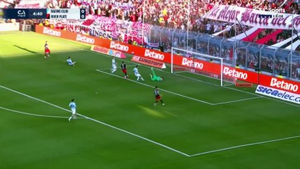 River gana 1-0 a Racing con gol de Maximiliano Salas ⚽