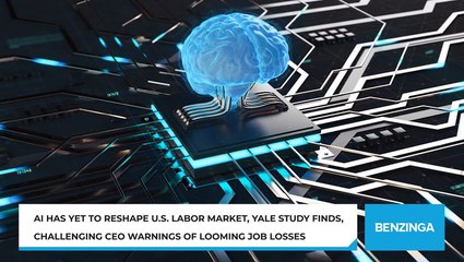 AI Has Yet To Reshape U.S. Labor Market, Yale Study Finds, Challenging CEO Warnings Of Looming Job Losses