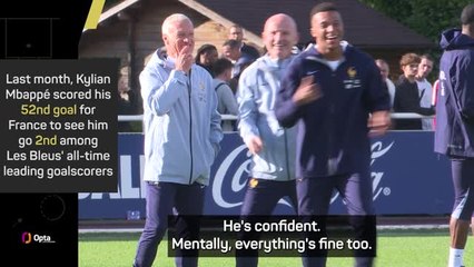 Mbappe 'exuding power and speed' as France captain - Deschamps