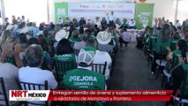 Entregan semilla de avena y suplemento alimenticio a ejidatarios de Monclova y Frontera