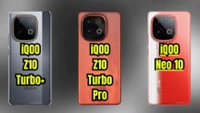 iQOO Z10 Turbo+ vs iQOO Z10 Turbo Pro vs iQOO Neo 10