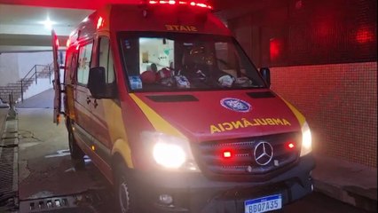 Mulher fica ferida em acidente de trânsito no Santa Cruz