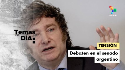 El Senado define el destino de los decretos de Milei en medio de fuertes protestas