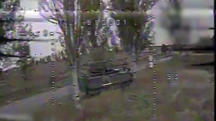 La Russia utilizza sette droni FPV per distruggere un Bradley