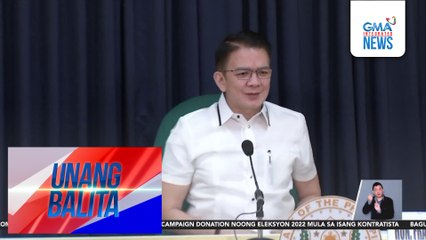 Sen. Chiz Escudero, sinampahan ng ethics complaint kaugnay sa pagtanggap ng P30M campaign donation noong Eleksyon 2022 mula sa isang kontratista | Unang Balita