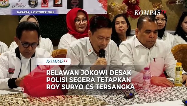 Relawan Jokowi Desak Polisi Segera Tetapkan Roy Suryo Cs Tersangka Kasus Tudingan Ijazah Palsu