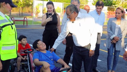 Andrés Mijes presenta la Ciudad Vial para educar en normas de tránsito desde la infancia