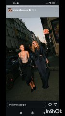 chiaraferragni story a parigi