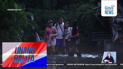 Mga residente ng Pascual Compound sa Brgy. San Antonio, problemado sa baha na dulot ng kawalan umano ng drainage | Unang Balita