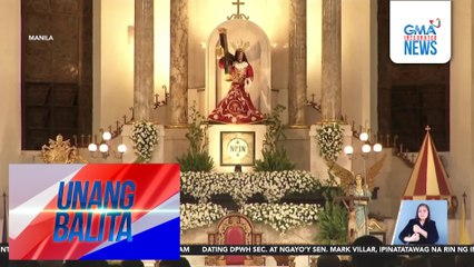Mga biktima ng lindol sa Cebu at mga nagdaang bagyo, kasama sa panalangin ng mga deboto sa Quiapo Church | Unang Balita
