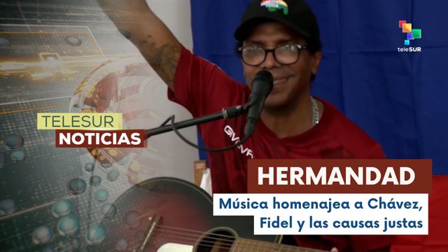 El artista cubano Raúl Torres reafirma la hermandad entre Cuba-Venezuela