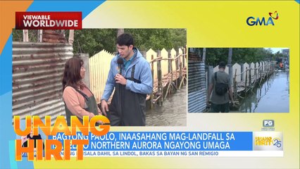 Hagupit ng Bagyong Paolo, Pinaghahandaan sa Pampanga | Unang Hirit