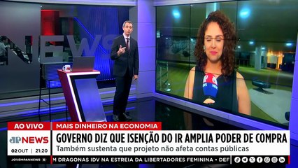 Governo celebra aprovação da isenção do IR e diz que medida amplia poder de compra